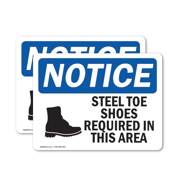 Signmission 3.5 in Height, 5 in Width, Vinyl Decal, Rectangle OS-2PACK-NS-D-35-L-16620 - main